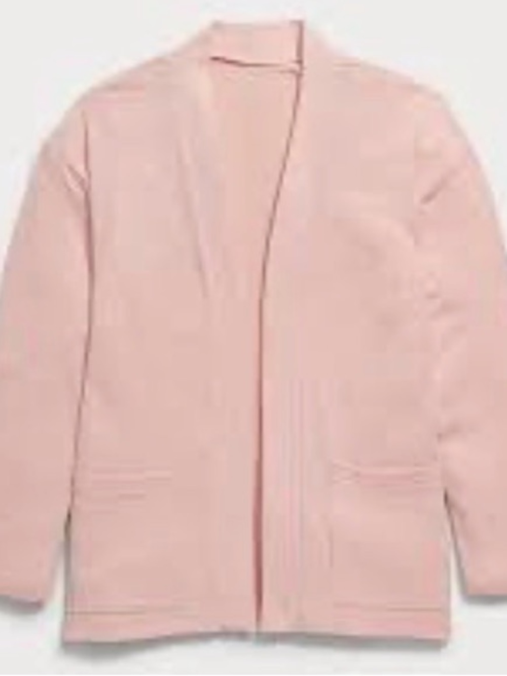 Old Navy Light Pink Open-Front Cardigan